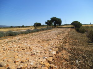 CALZADA ORIGINAL EN LA ZONA DE CABANES