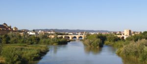 VISTAS DEL RÍO GUADALQUIVIR A SU PASO POR CÓRDOBA